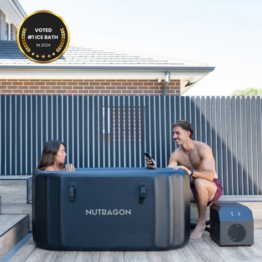 Portable Ice Bath Tub with Chiller – Cold Plunge Therapy System for Recovery & Wellness
